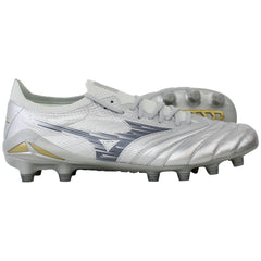 Mizuno Morelia Neo IV Beta Elite Mens Silver Football Boots