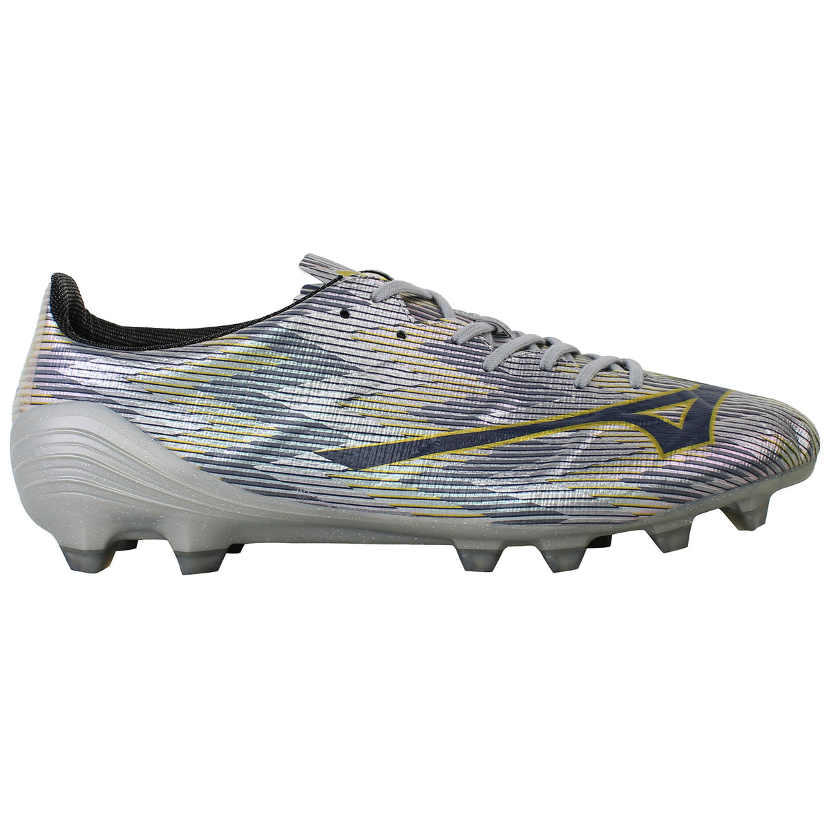 Mizuno Alpha II Japan Mens Silver Football Boots