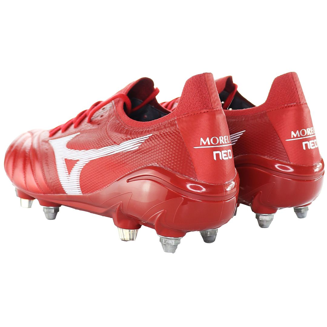 Mizuno Morelia Neo III Beta EMI Mens Red Football Boots