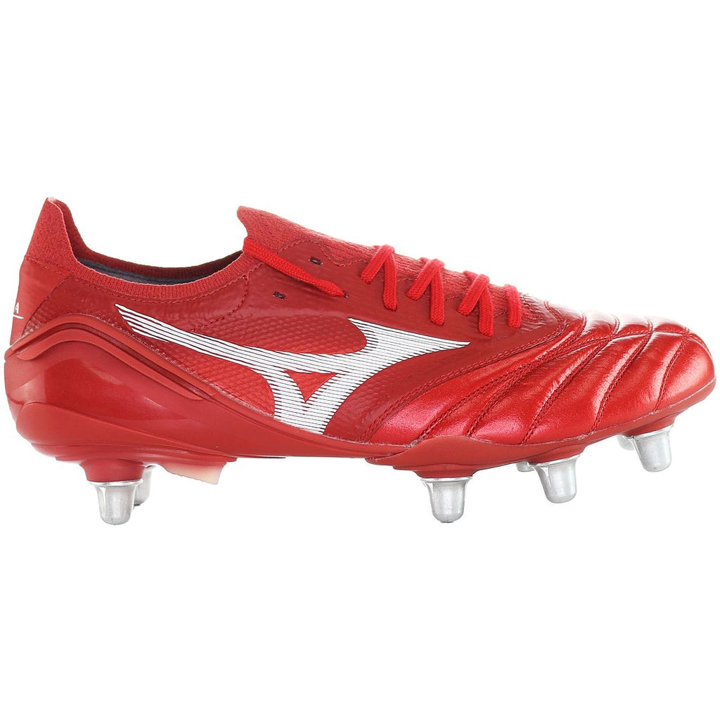 Mizuo Morelia Neo III Beta ESI Mens Red Football Boots