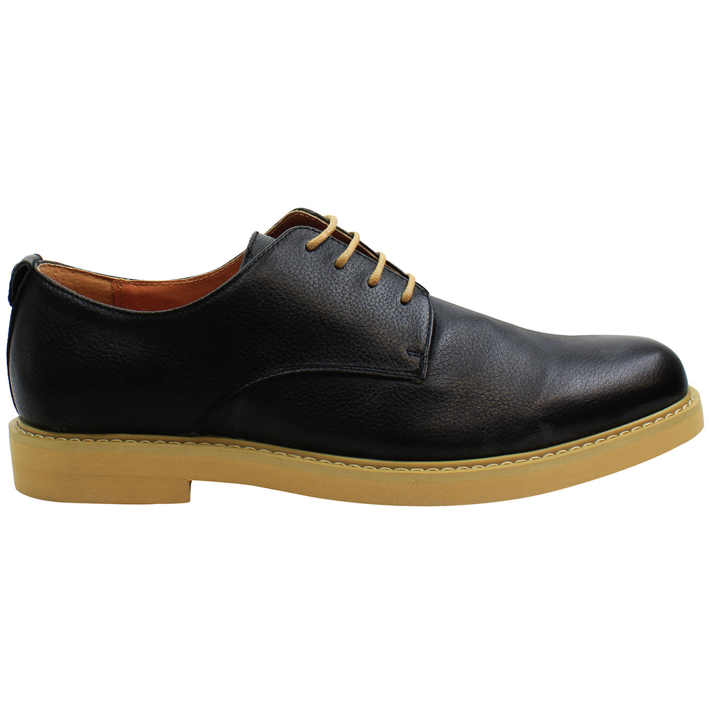 Peter Werth Pegg Mens Black Derby Shoes