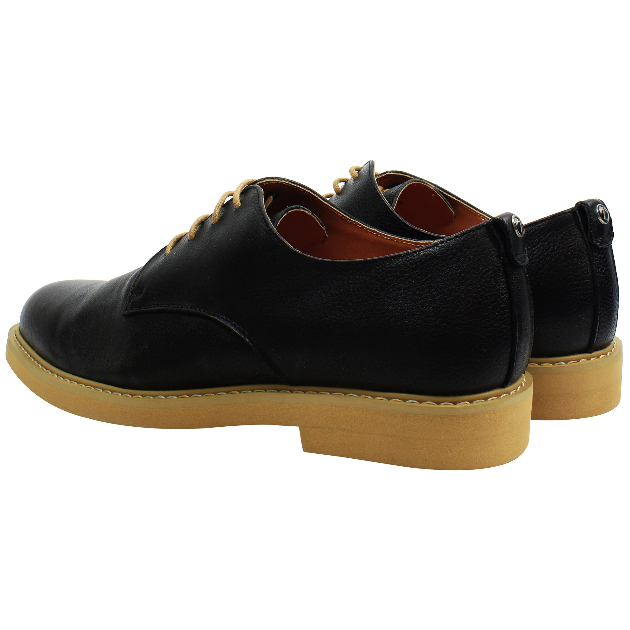 Peter Werth Pegg Mens Black Derby Shoes
