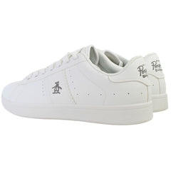 Penguin Steadman Mens White Trainers