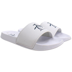 Original Penguin Pier Mens White Sliders