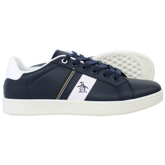Penguin Steadman Retro Mens Navy Trainers