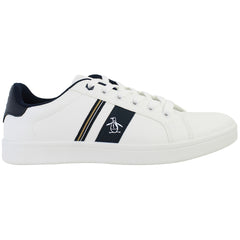 Penguin Steadman Retro Mens White Trainers