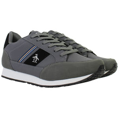 Penguin Bremen Mens Grey Trainers