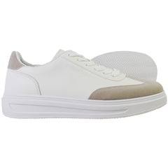 Penguin Mode Mens White Trainers