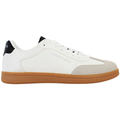 Penguin Salsa Mens White Trainers
