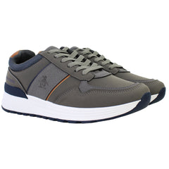 Penguin Orwell Mens Grey Trainers
