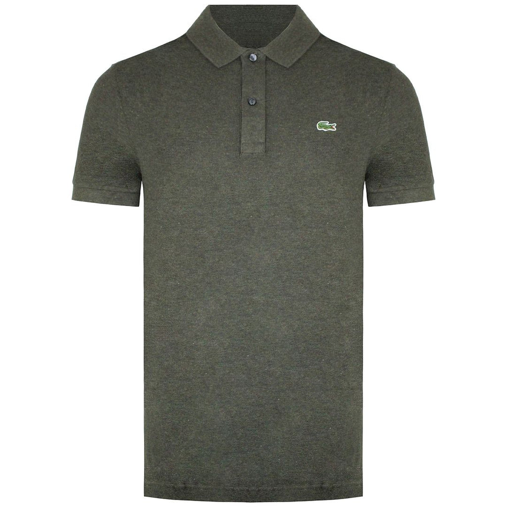 Lacoste Slim Fit Mens Dark Green Polo Shirt