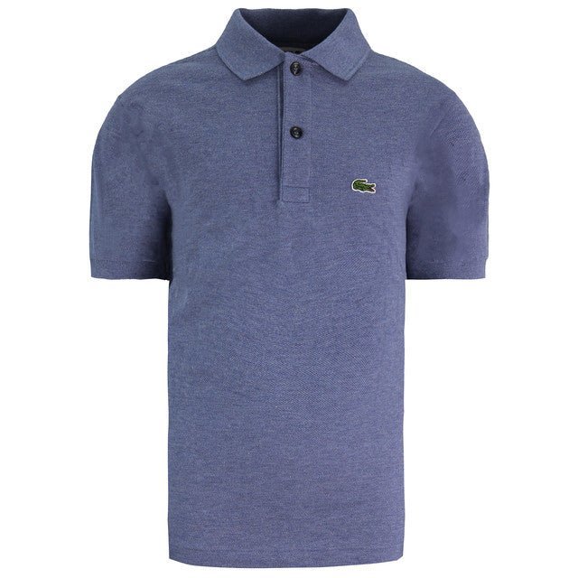 Lacoste Plain Kids Blue Polo Shirt