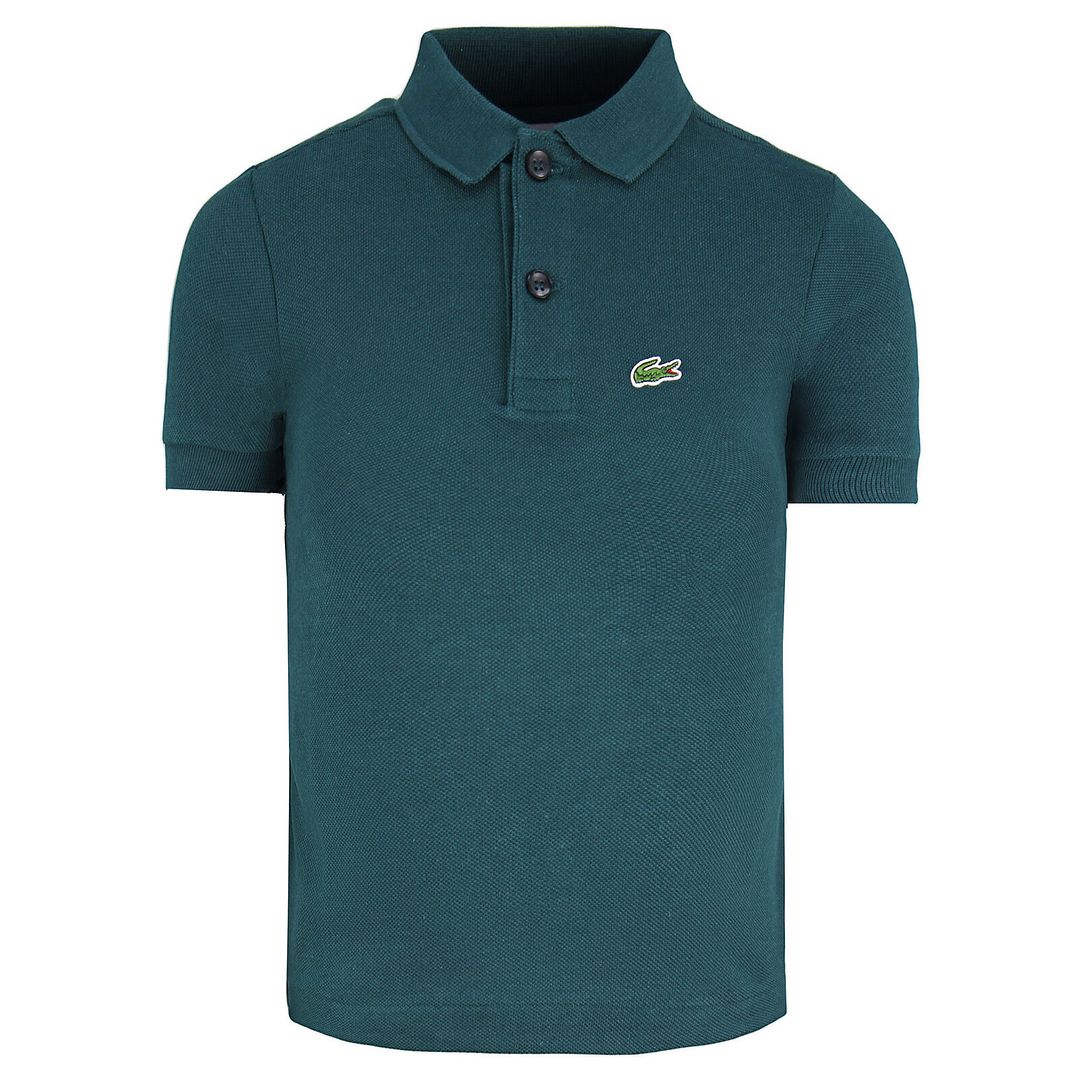 Lacoste Classic Fit Kids Teal Polo Shirt