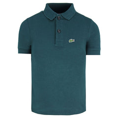 Lacoste Classic Fit Kids Teal Polo Shirt