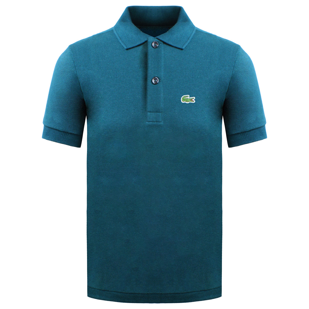 Lacoste Logo Kids Teal Polo Shirt
