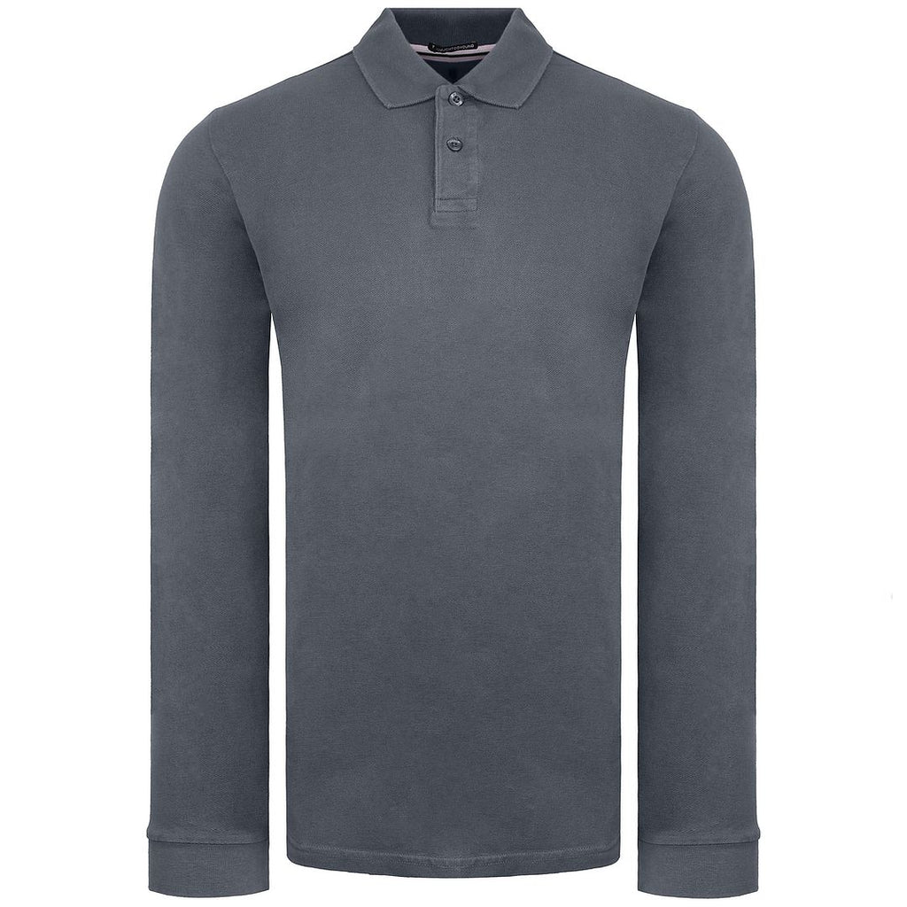 Weekend Offender Austin Mens Anthracite Polo Shirt