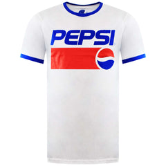 Pepsi 1991 Ringer Mens White T-Shirt