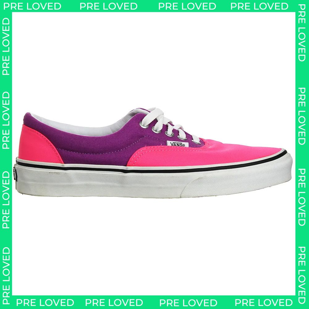 Van Era 2 Tone Mens Pink Plimsolls NO BOX