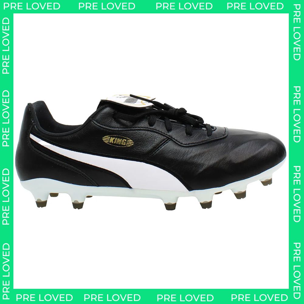 Puma King Top FG Mens Black Football Boots NO BOX