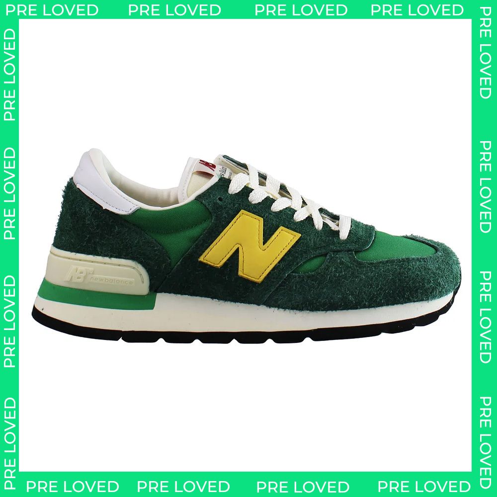 New Balance 990V1 Mens Green Trainers NO BOX