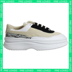 Puma Deva Reptile Womens Beige Trainers NO BOX