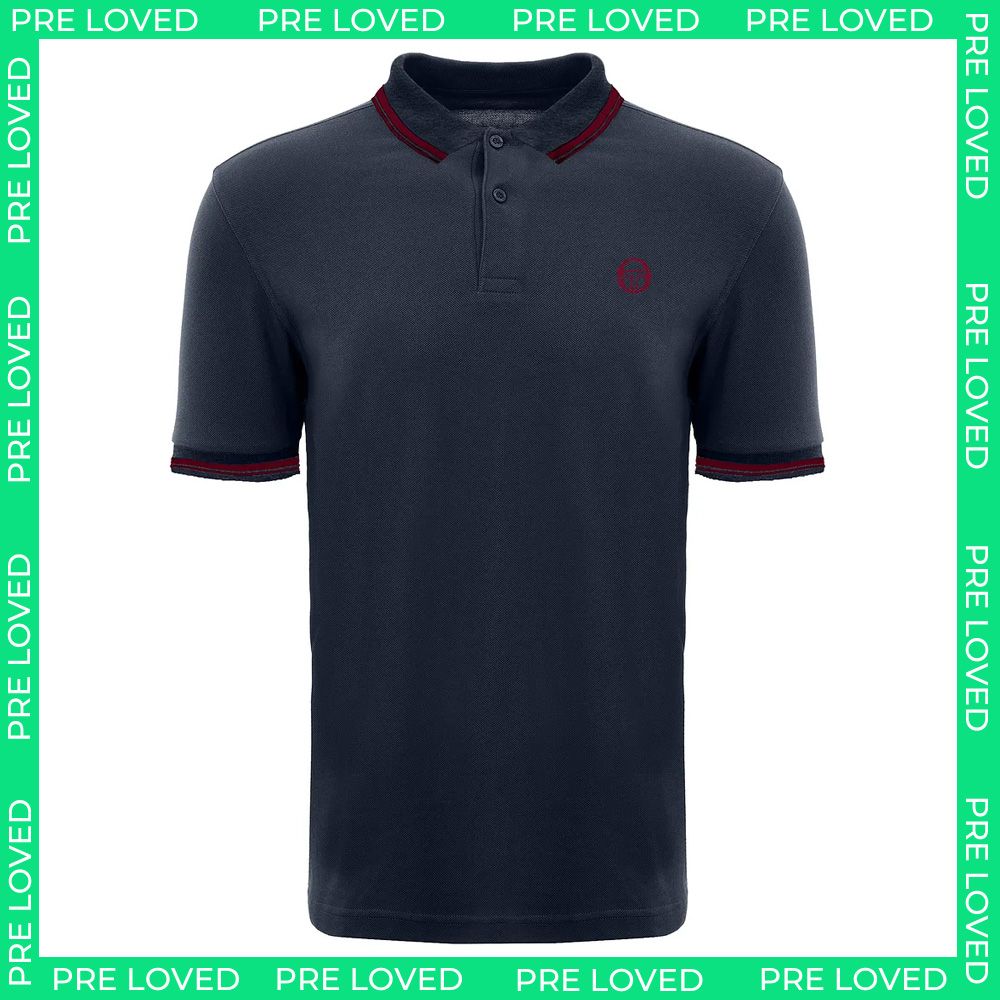 Sergio Tacchini Iconic Mens Navy Polo Shirt - No tag