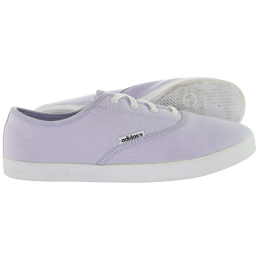 Adidas Vlneo Womens Purple Plimsolls