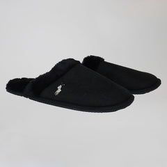 Ralph Lauren Summit Scuff II Womens Black Slippers NO BOX