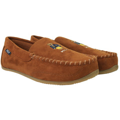 Ralph Lauren Snuff Declan Bear Mens Brown Slippers