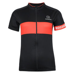 Rossignol Jersey Mens Black/Red Cycling Top