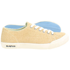 Seavess Monterey Raffia Womens Brown Plimsolls