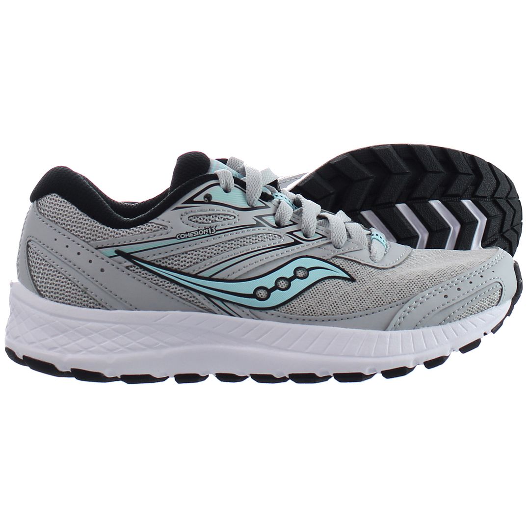 Saucony Cohesion 13 Grey Trainers - Womens