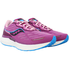 Saucony Triumph 19 Womens Purple Running Shoes