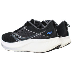 Saucony Ride 17 Womens Black Running Shoes