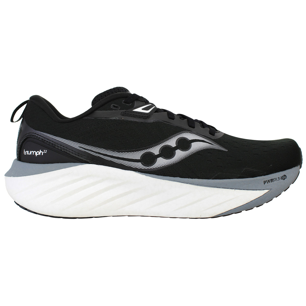 Saucony Triumph 22 Womens Black Running Shoes