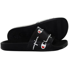 Champion Mens Black Sliders