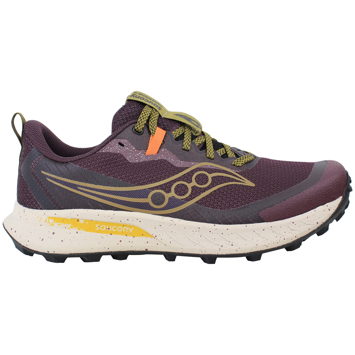 Saucony Peregrine 15 Womens Purple Running Shoes