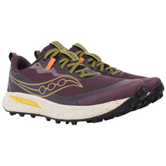 Saucony Peregrine 15 Womens Purple Running Shoes