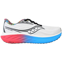 Saucony Ride 18 Womens White Running Shoes