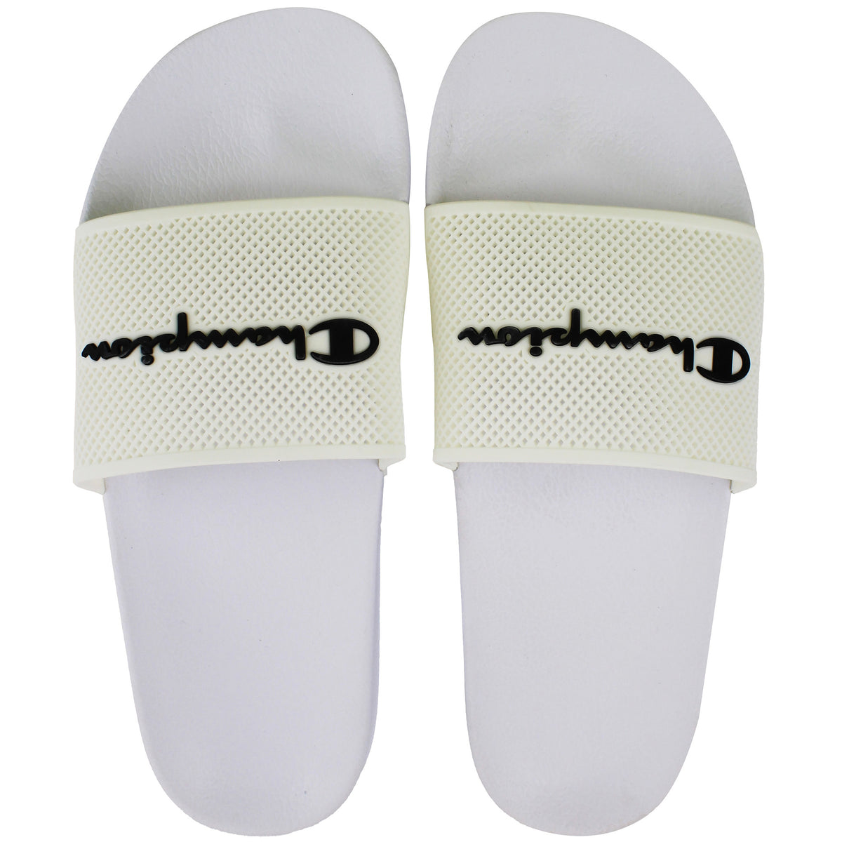 Champion Daytona Mens White Sliders