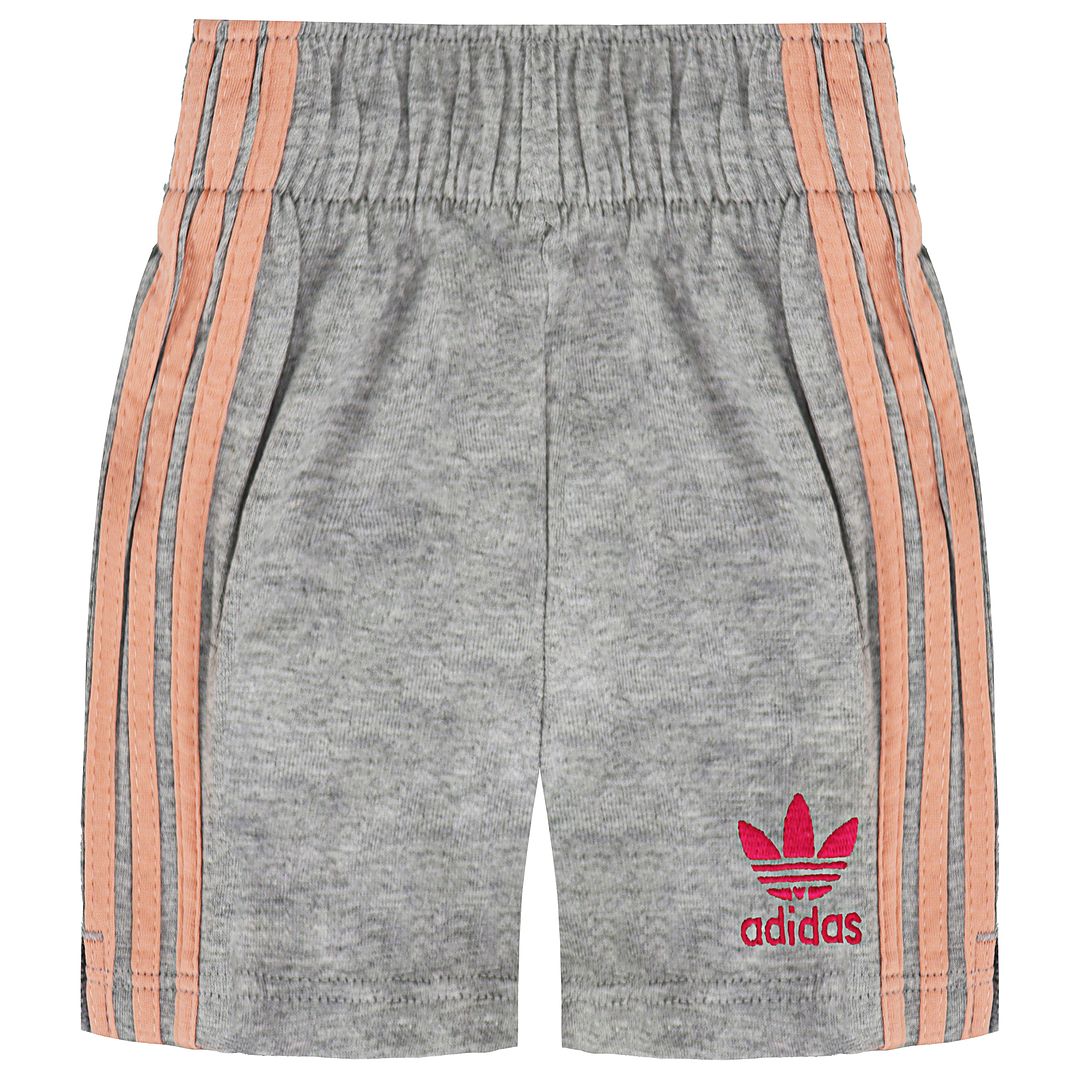 Adidas Originals Kids Grey/Peach Set