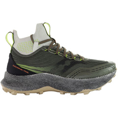 Saucony Endorphin Trial Mid Runshield Mens Green Trainers