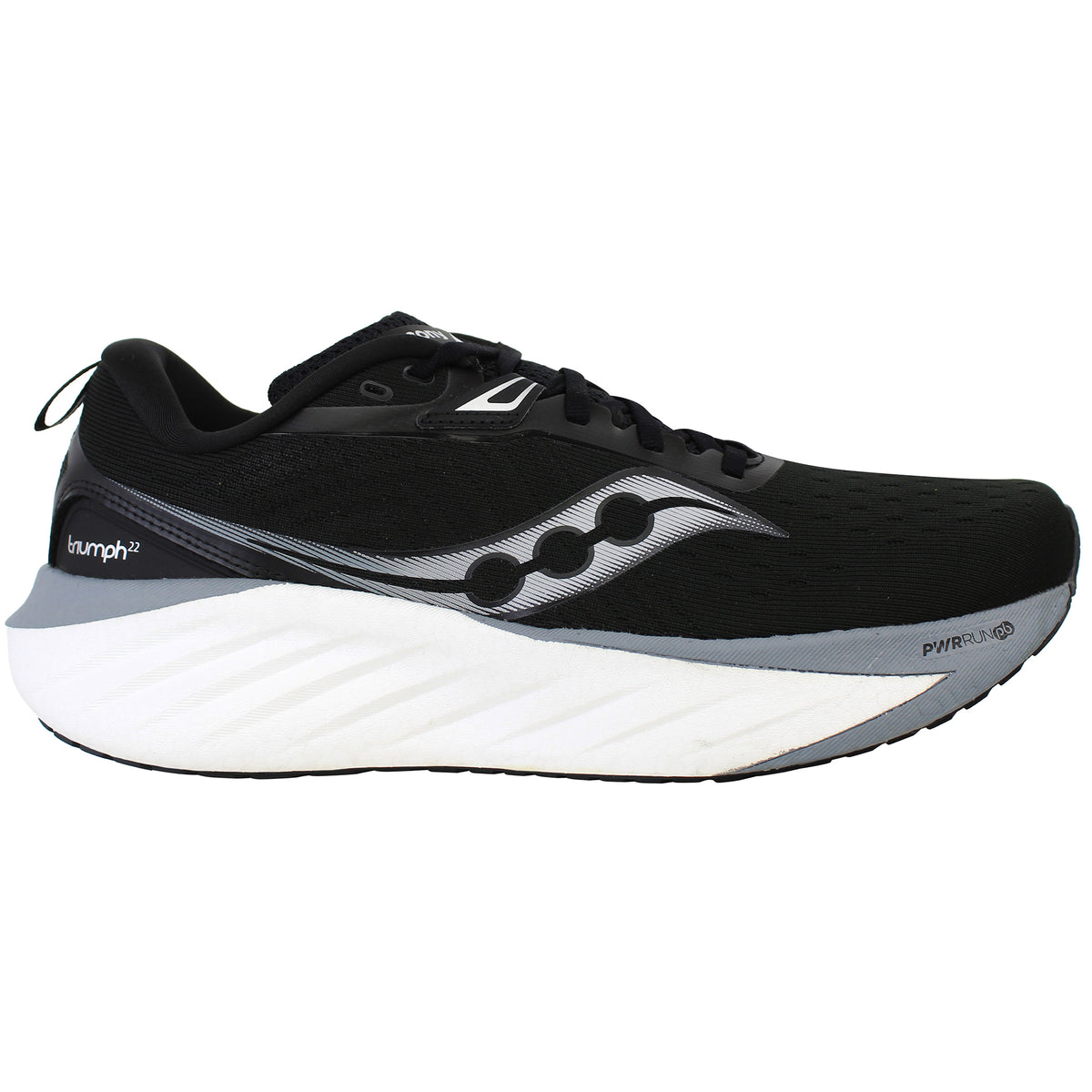 Saucony Triumph 22 Mens Black Running Shoes