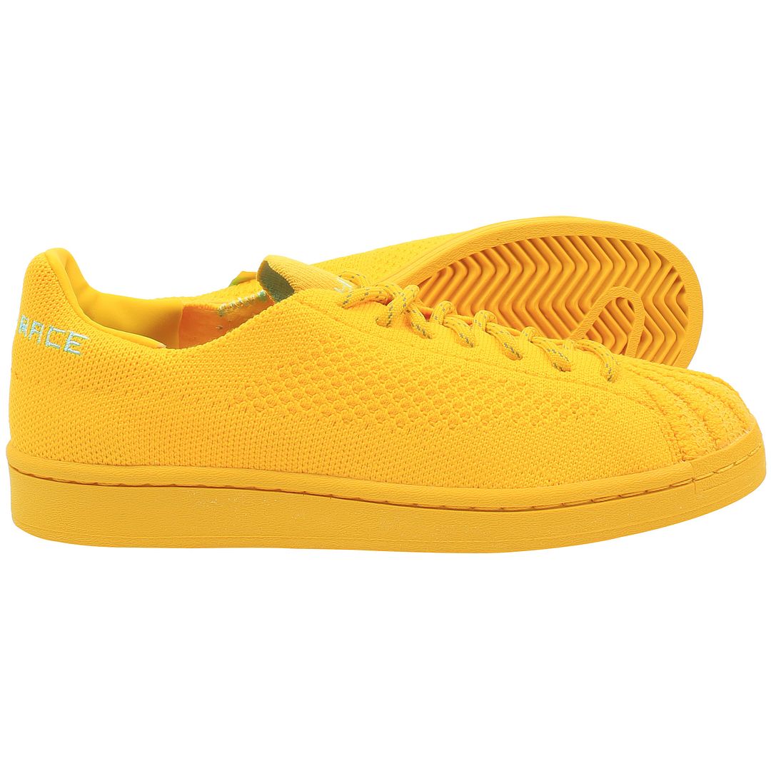 Adidas PW Superstar Mens Yellow Trainers