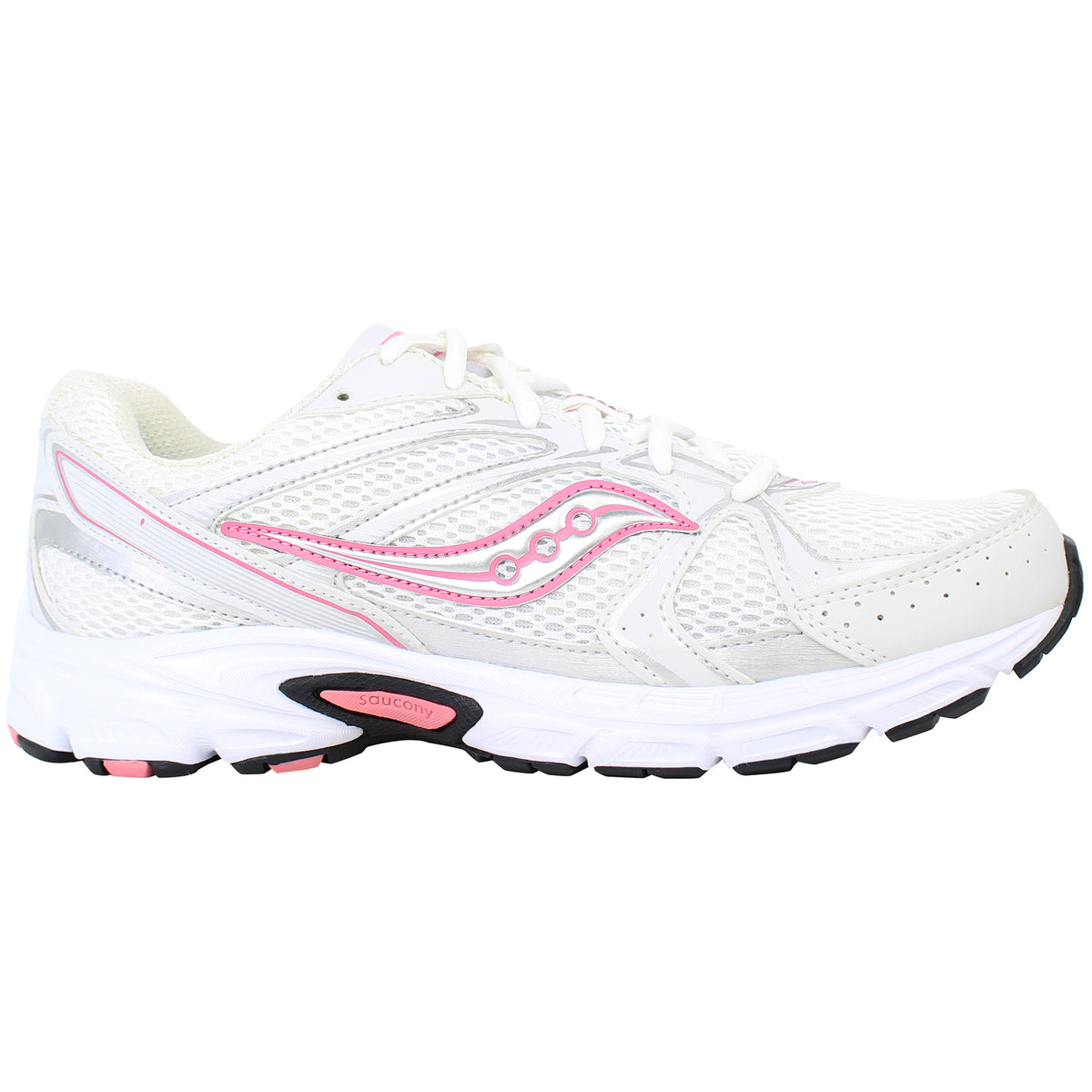 Saucony Ride Millennium Womens White Running Shoes