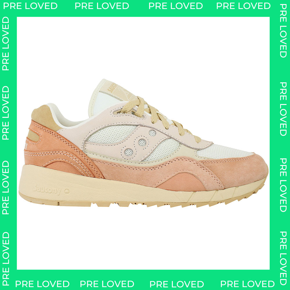 Saucony Shadow 6000 Womens Peach Trainers NO BOX