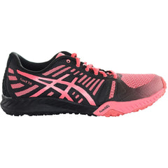 Asics FuzeX Womens Black/Orange Trainers