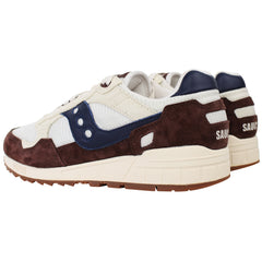 Saucony Shadow 5000 Mens White/Brown Trainers