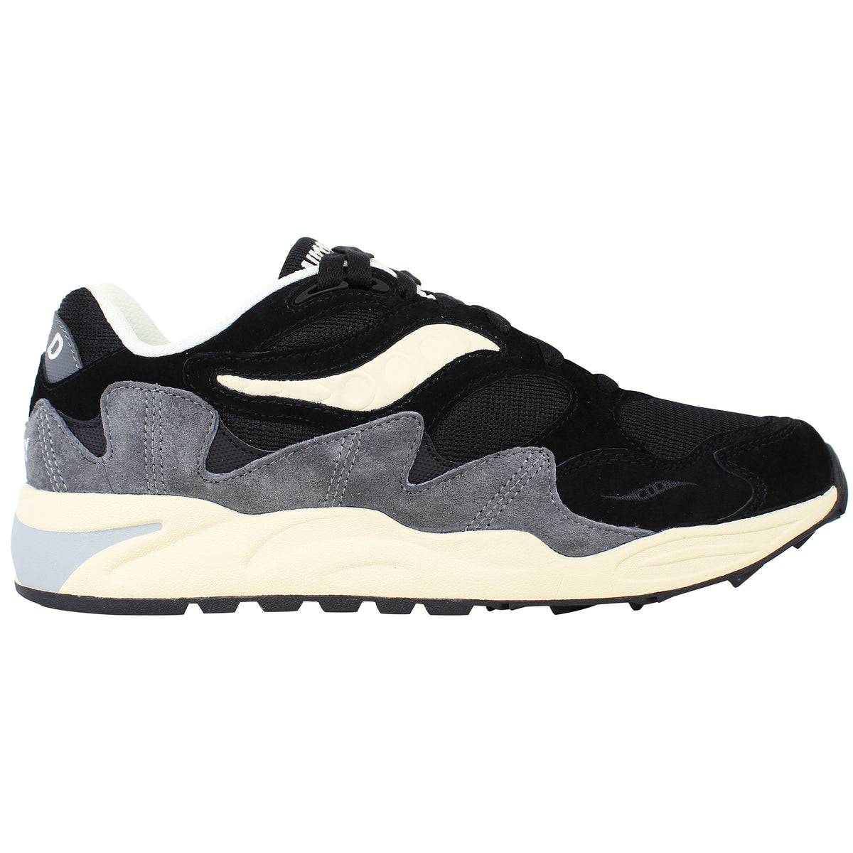 Saucony Grid Shadow 2 Mens Black Trainers