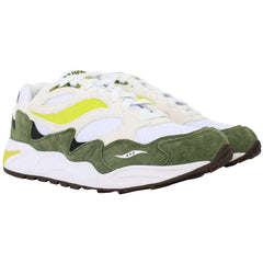 Saucony Grid Shadow 2 Mens White/Green Trainers